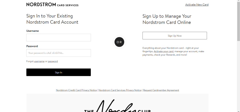 nordstromcard.com/activate