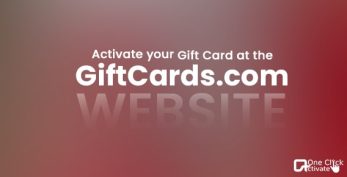 Register and Activate Gift Card | Gift Card Troubleshooting