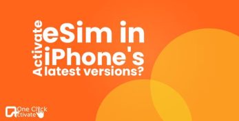 eSim Activation in iPhone