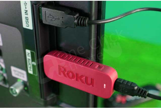 Roku device appears