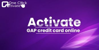 activate GAP credit card online