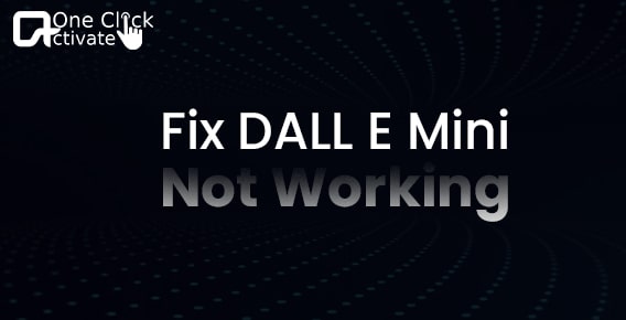 fix the DALL-E mini not working