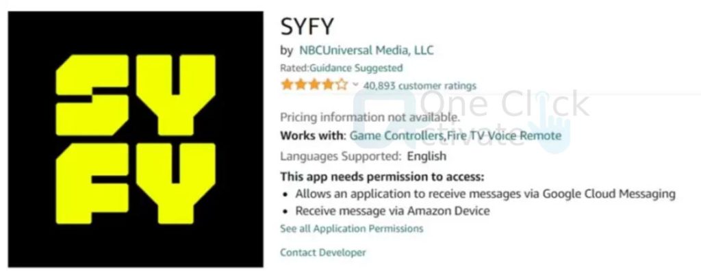 syfy.com activate